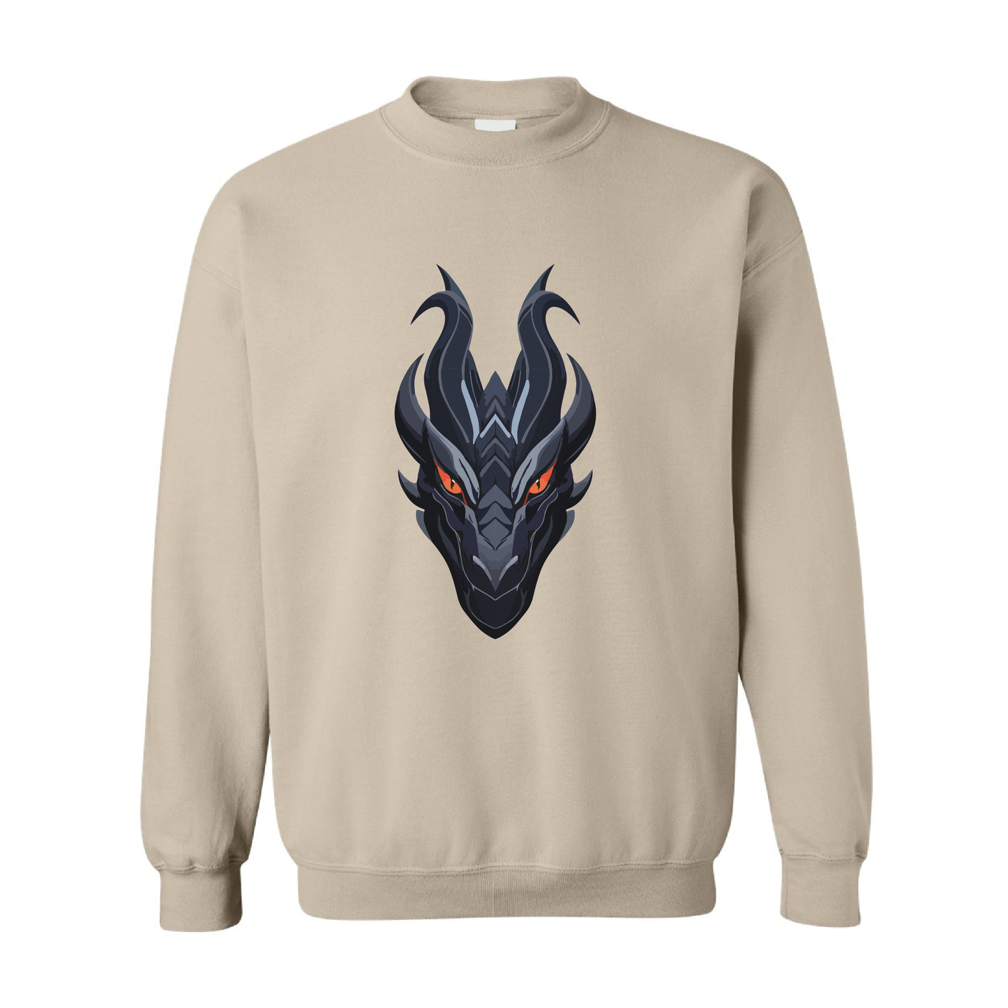 Dark Dragon Gaze | Crewneck Sweatshirt | 20 Colors