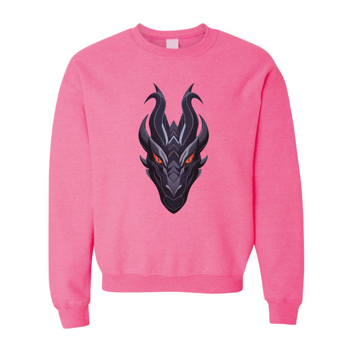 Dark Dragon Gaze | Crewneck Sweatshirt | 20 Colors