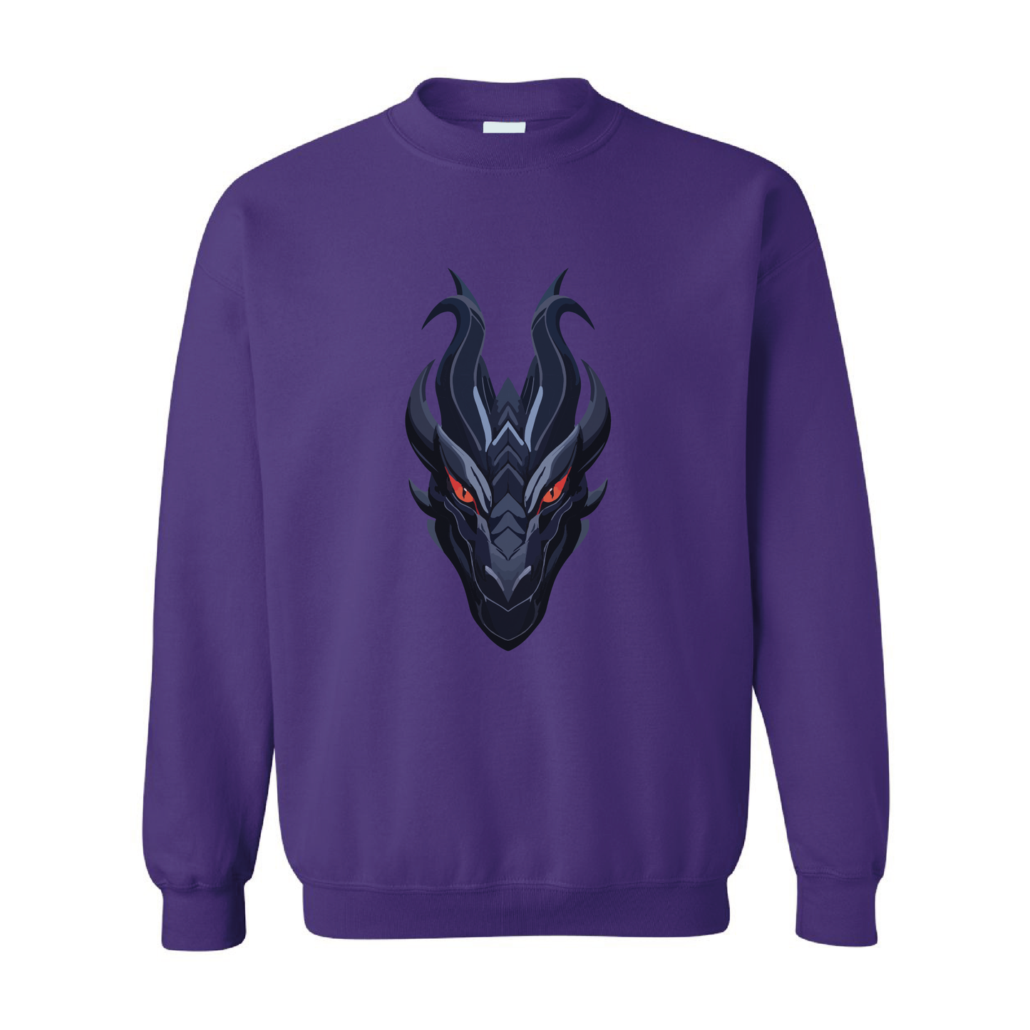 Dark Dragon Gaze | Crewneck Sweatshirt | 20 Colors