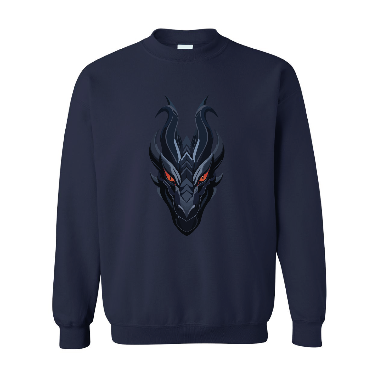 Dark Dragon Gaze | Crewneck Sweatshirt | 20 Colors