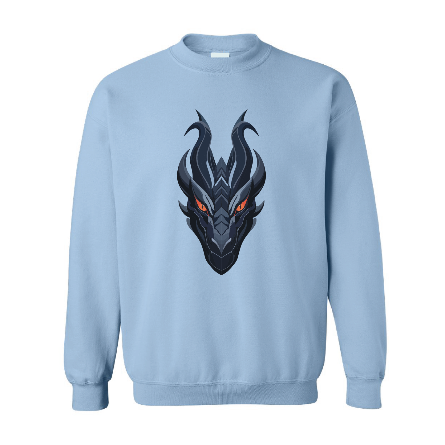 Dark Dragon Gaze | Crewneck Sweatshirt | 20 Colors