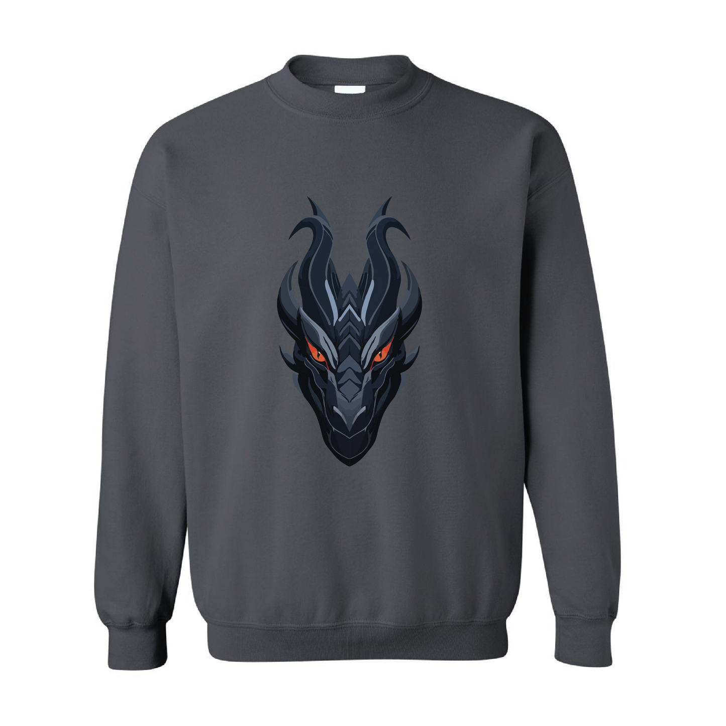 Dark Dragon Gaze | Crewneck Sweatshirt | 20 Colors