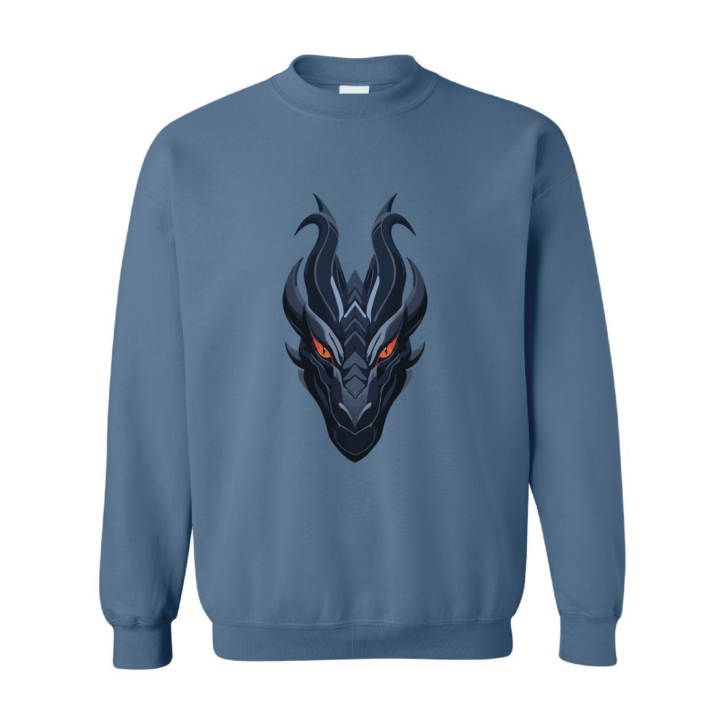 Dark Dragon Gaze | Crewneck Sweatshirt | 20 Colors