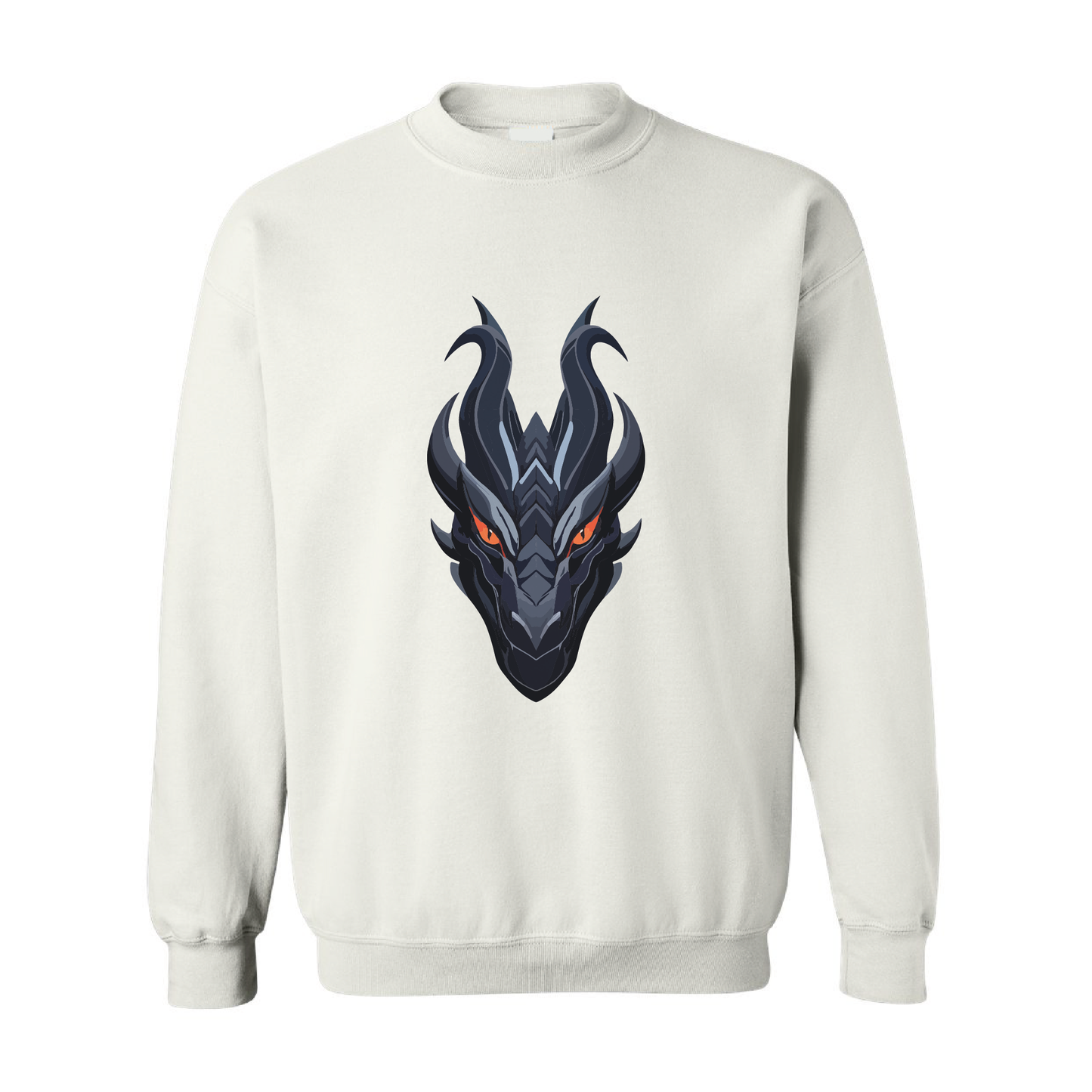 Dark Dragon Gaze | Crewneck Sweatshirt | 20 Colors