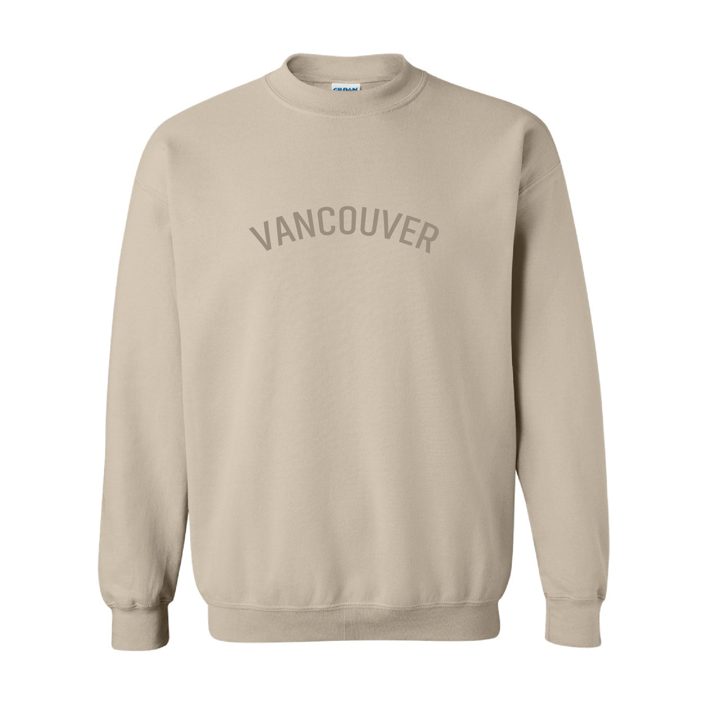 Vancouver Graphic | Tone-On-Tone Crewneck Sweatshirt | 20 Colors