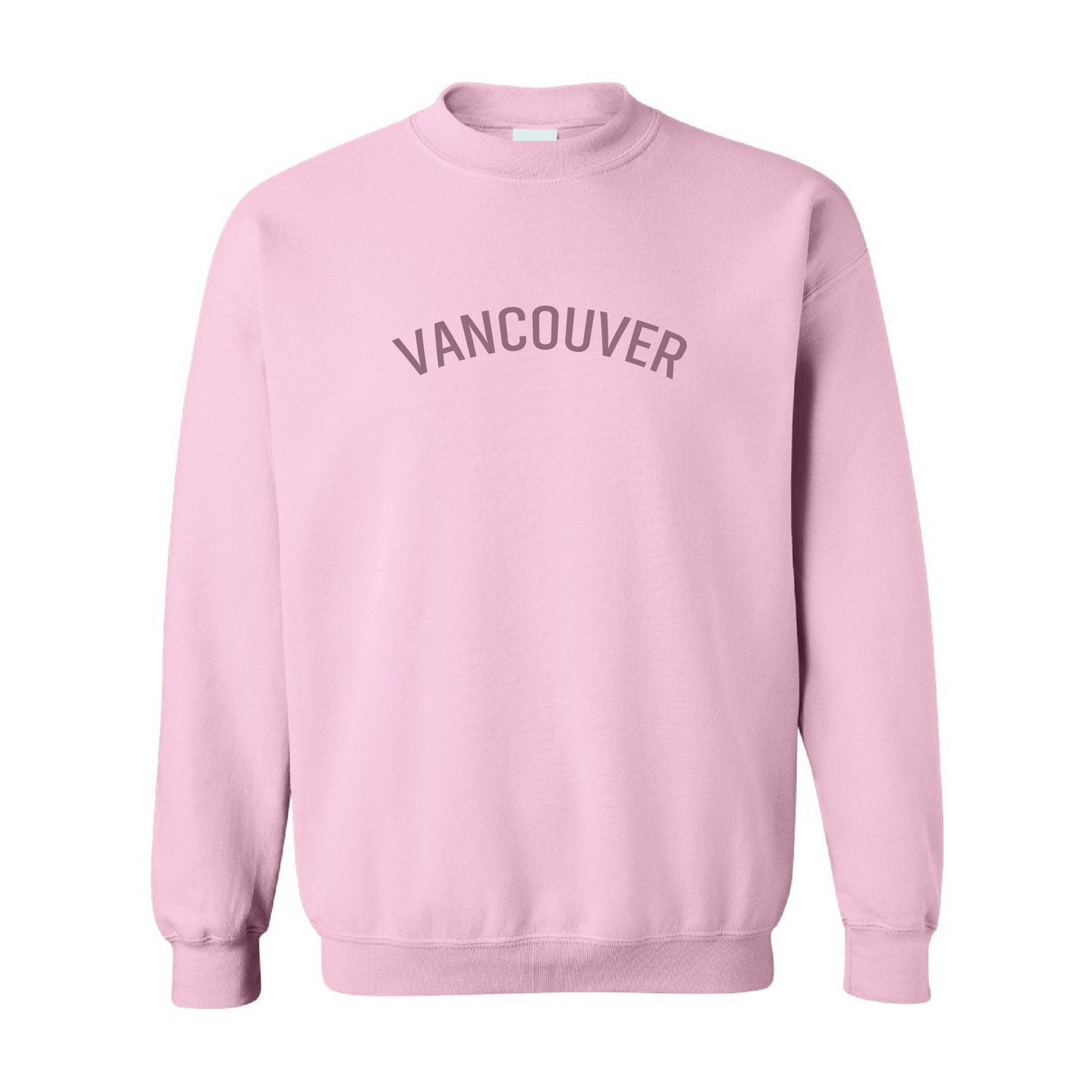 Vancouver Graphic | Tone-On-Tone Crewneck Sweatshirt | 20 Colors