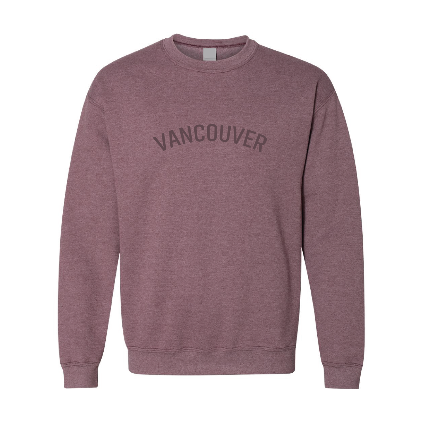 Vancouver Graphic | Tone-On-Tone Crewneck Sweatshirt | 20 Colors