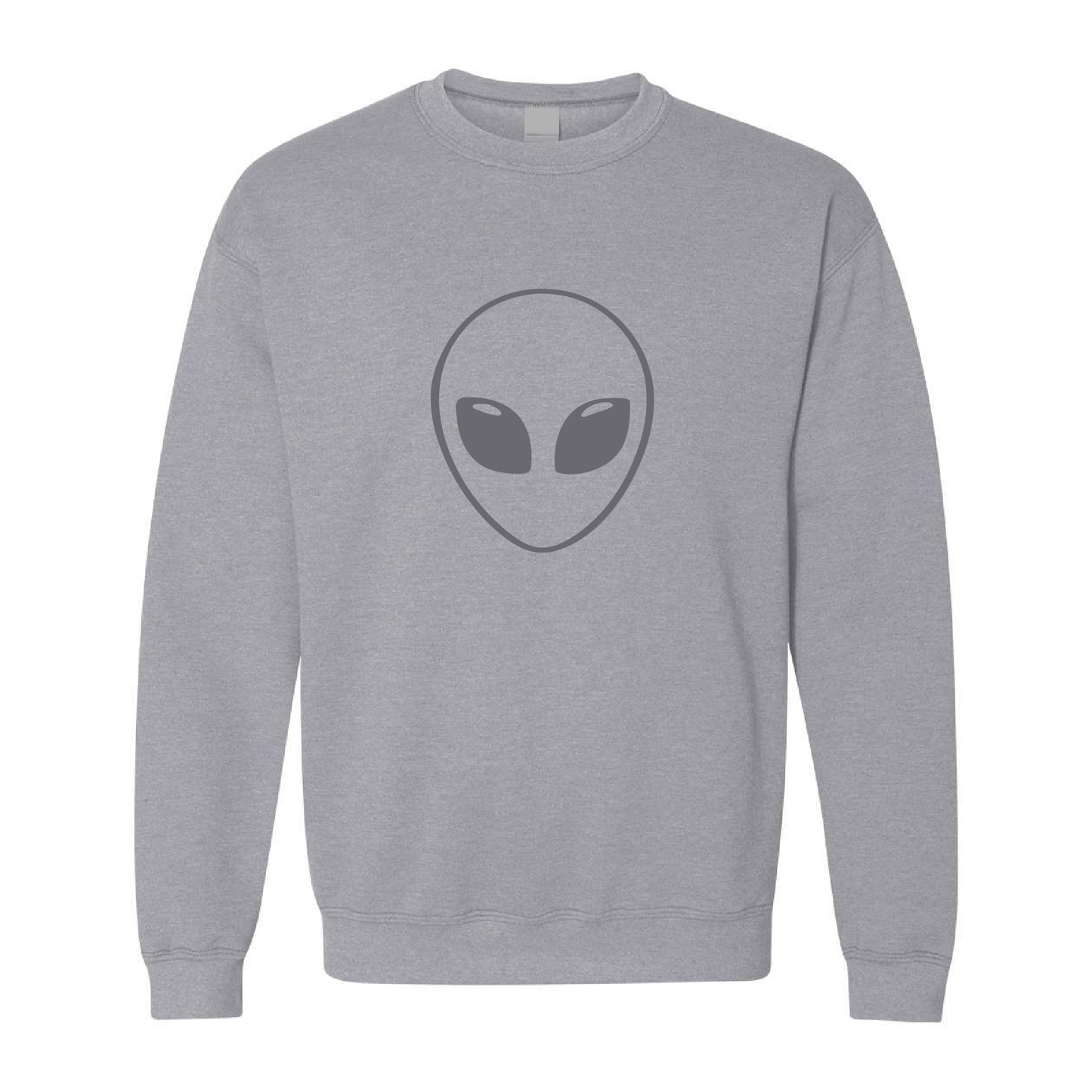 Cosmic Visitor | Tone-On-Tone Crewneck Sweatshirt | 20 Colors