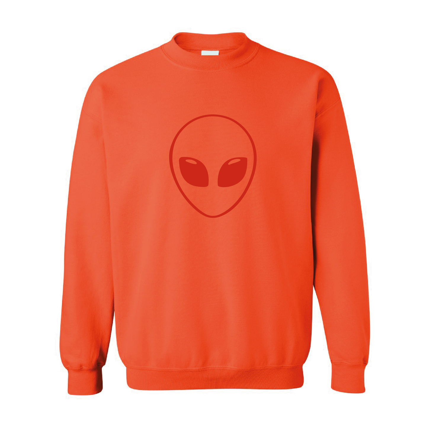 Cosmic Visitor | Tone-On-Tone Crewneck Sweatshirt | 20 Colors