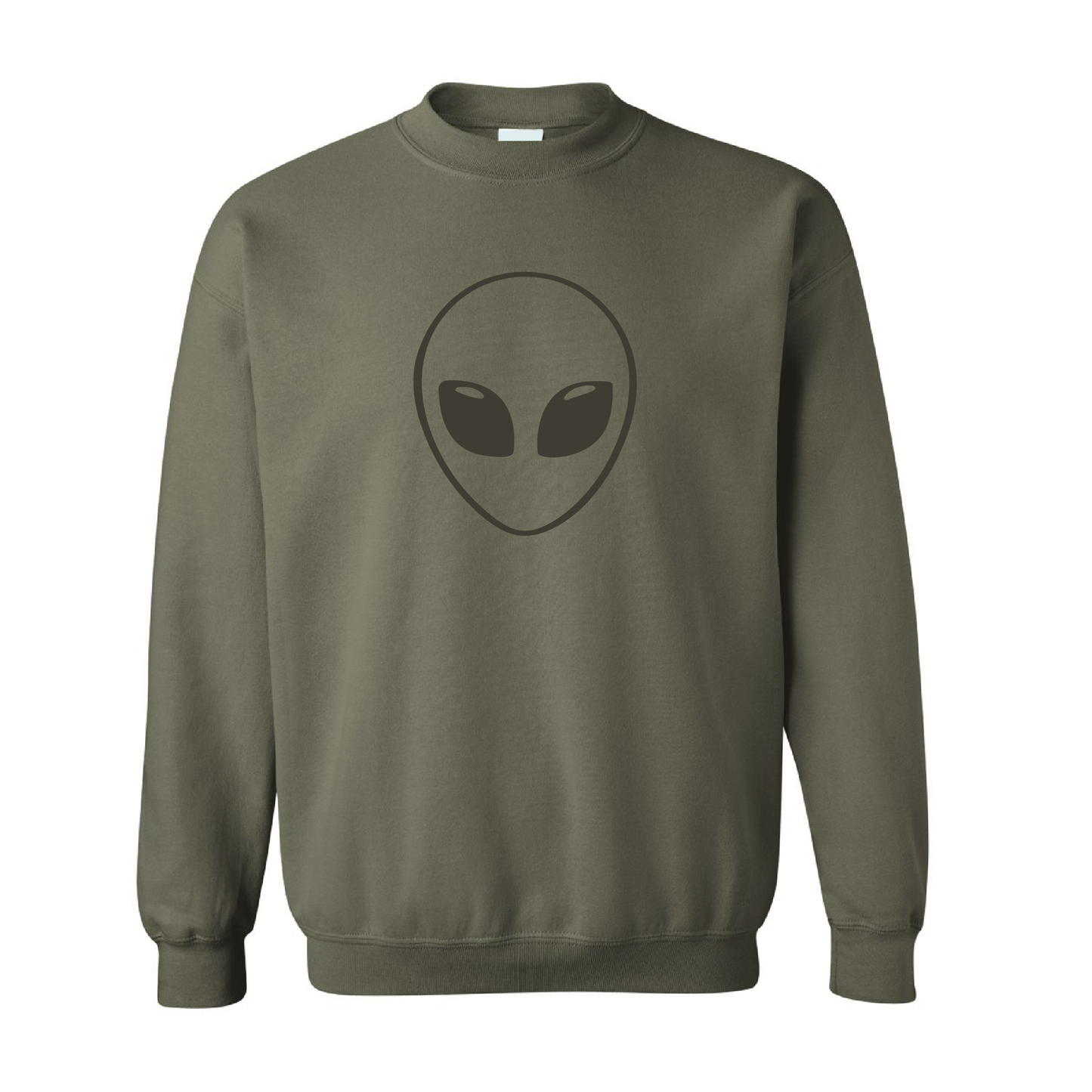 Cosmic Visitor | Tone-On-Tone Crewneck Sweatshirt | 20 Colors