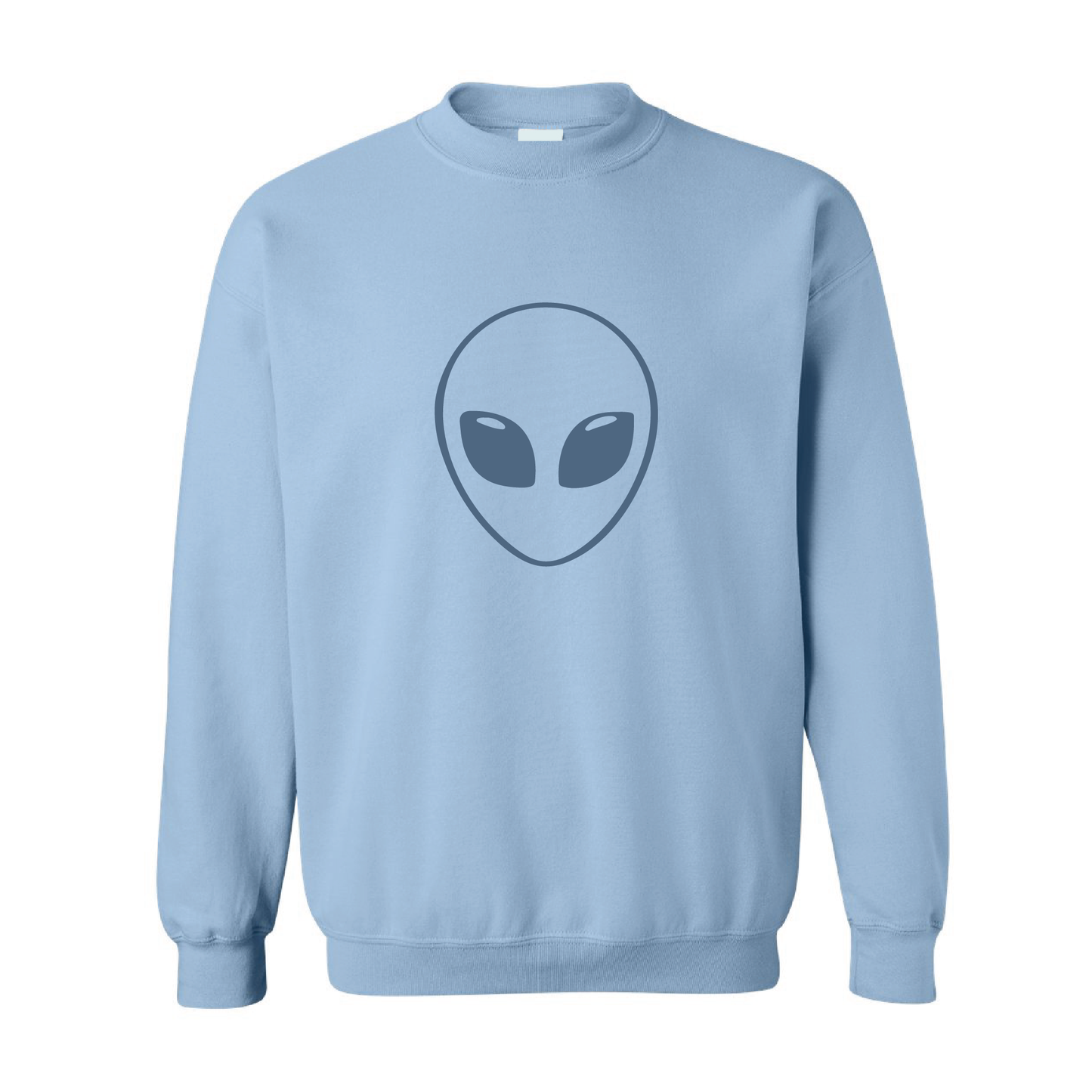 Cosmic Visitor | Tone-On-Tone Crewneck Sweatshirt | 20 Colors