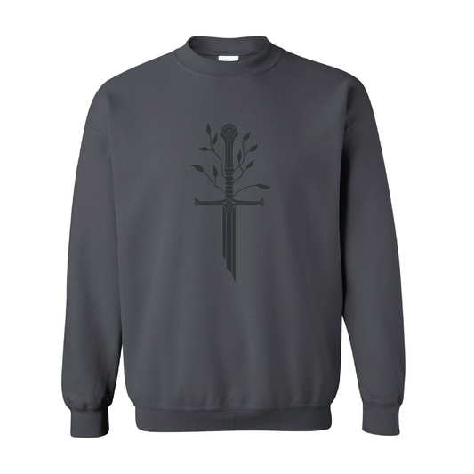 Sword of Valor | Tone-On-Tone Crewneck Sweatshirt | 20 Colors