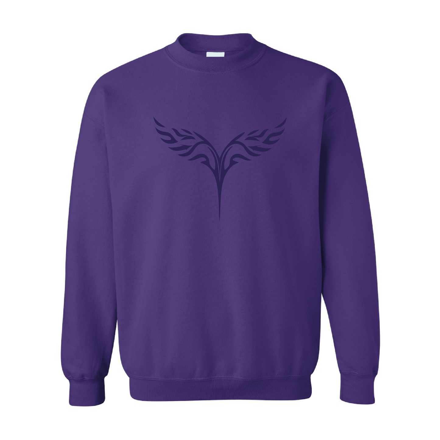 Eagle Spirit Wings Sweatshirt  | Tone-On-Tone Crewneck Sweatshirt | 20 Colors