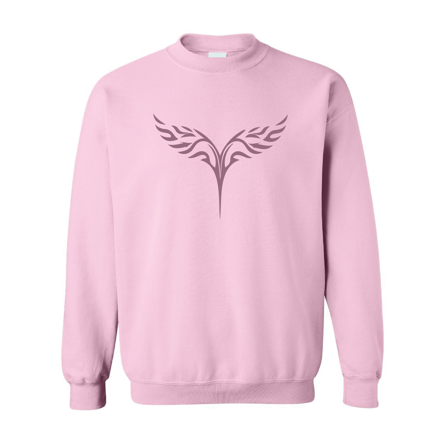 Eagle Spirit Wings Sweatshirt  | Tone-On-Tone Crewneck Sweatshirt | 20 Colors