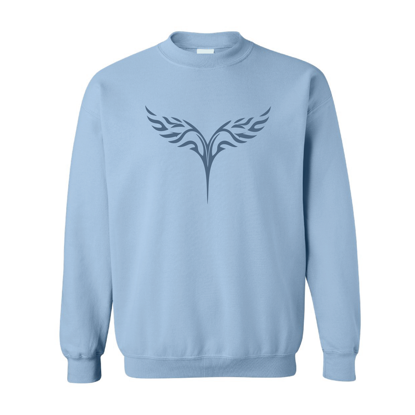 Eagle Spirit Wings Sweatshirt  | Tone-On-Tone Crewneck Sweatshirt | 20 Colors