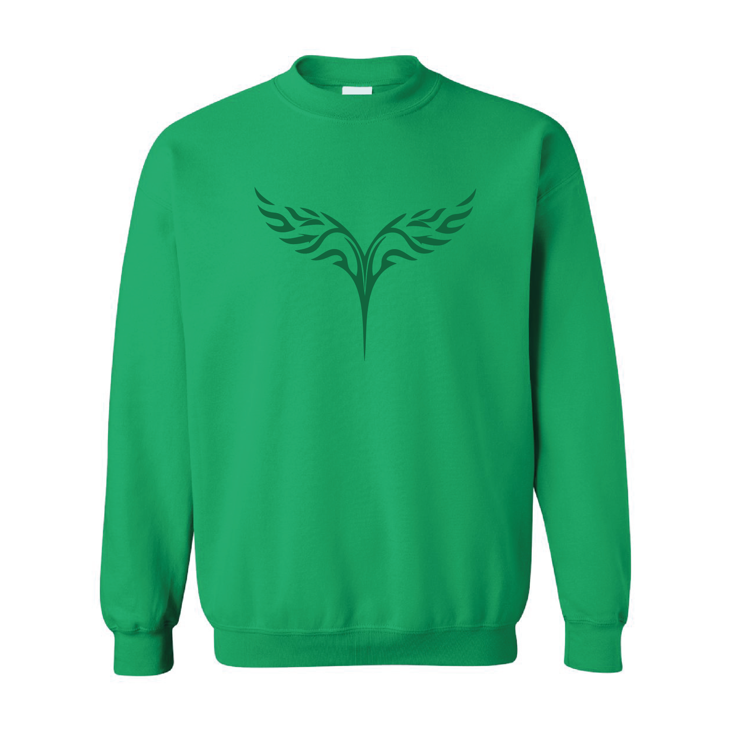 Eagle Spirit Wings Sweatshirt  | Tone-On-Tone Crewneck Sweatshirt | 20 Colors