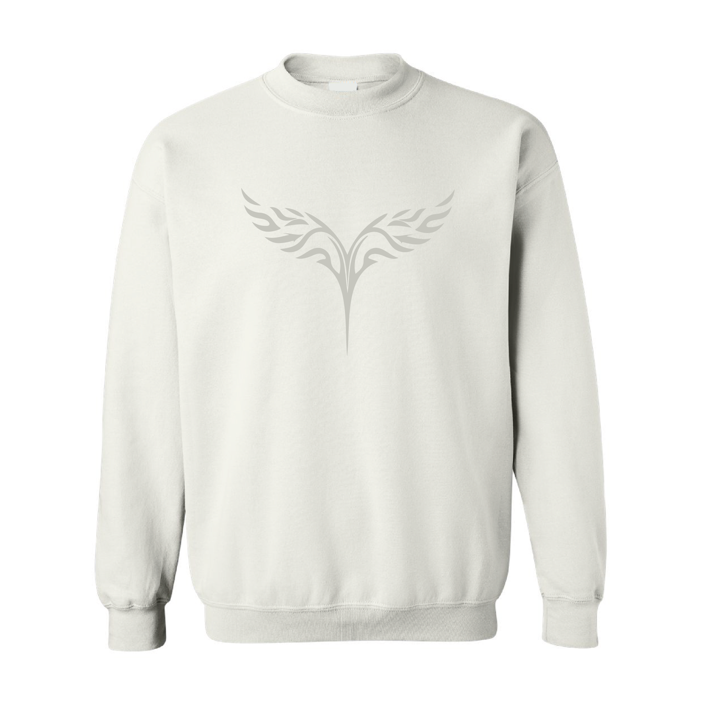 Eagle Spirit Wings Sweatshirt  | Tone-On-Tone Crewneck Sweatshirt | 20 Colors