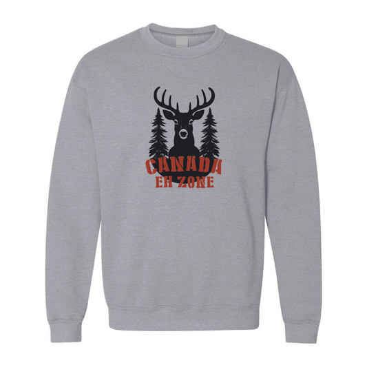 Canada Eh Zone Graphic Sweatshirt  | 20 Colors