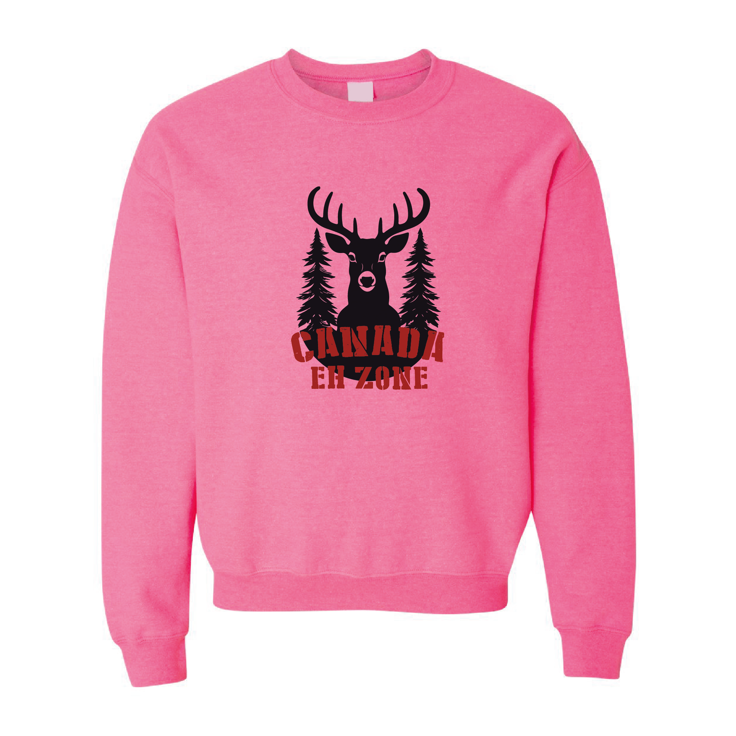 Canada Eh Zone Graphic Sweatshirt  | 20 Colors