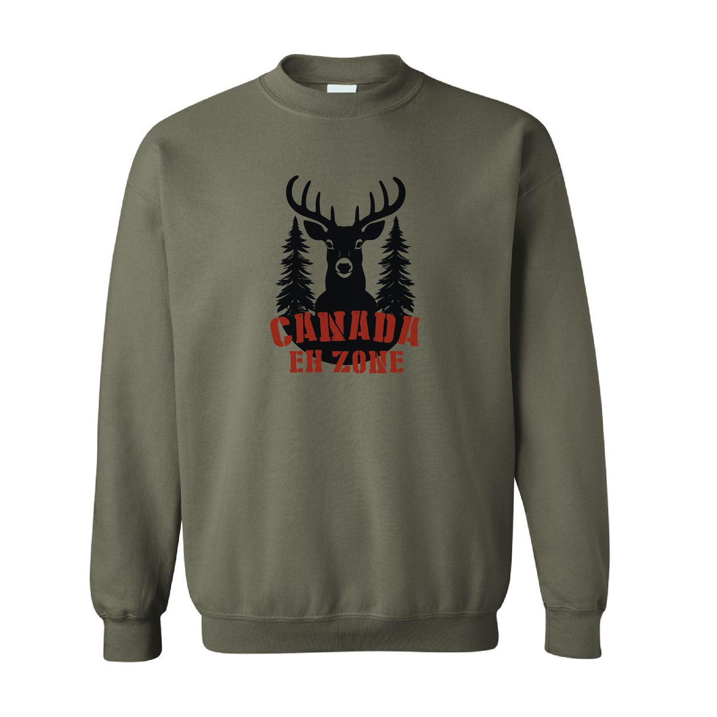 Canada Eh Zone Graphic Sweatshirt  | 20 Colors