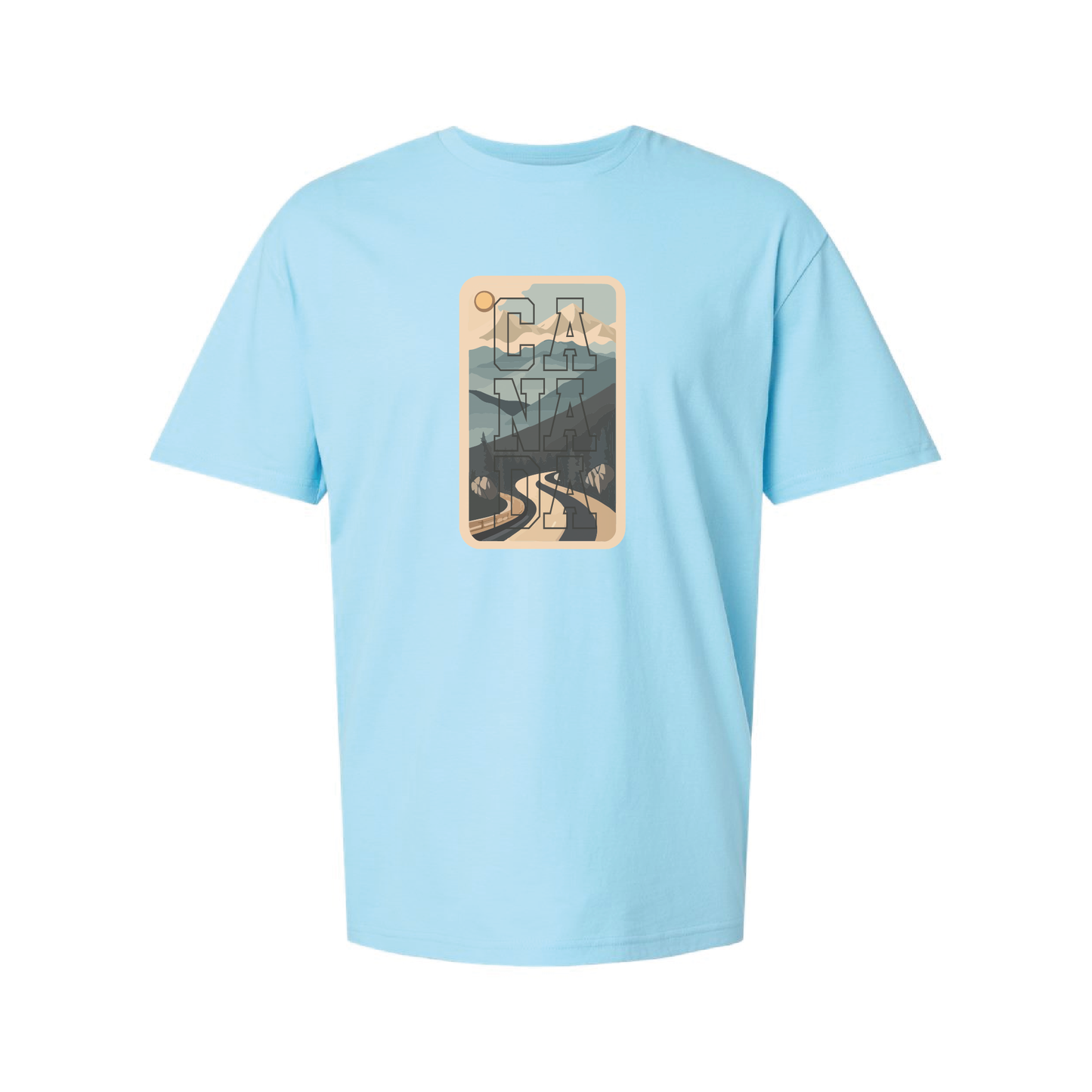 Canada Road Graphic T-shirt | 20 Colors