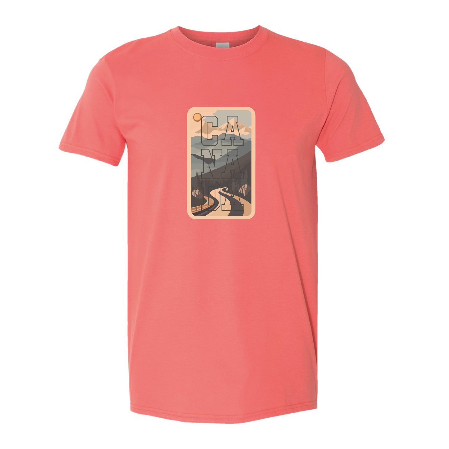 Canada Road Graphic T-shirt | 20 Colors