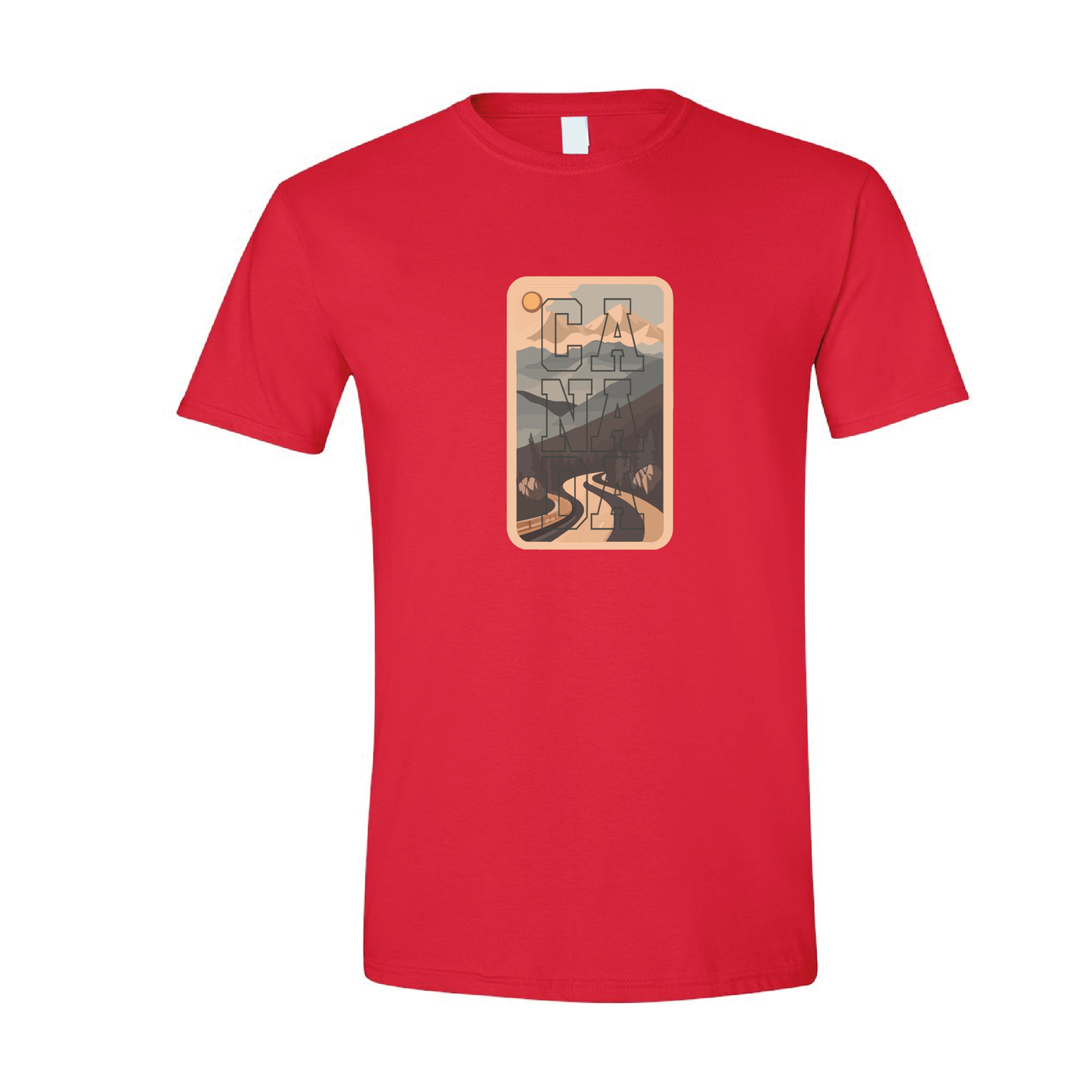 Canada Road Graphic T-shirt | 20 Colors