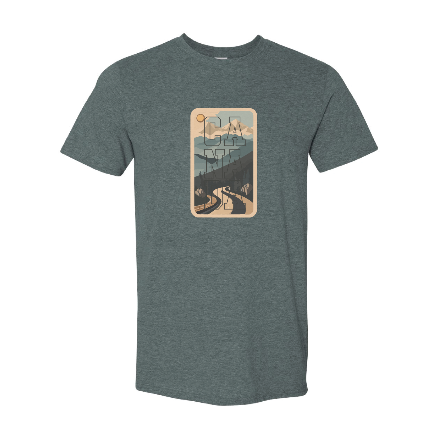 Canada Road Graphic T-shirt | 20 Colors