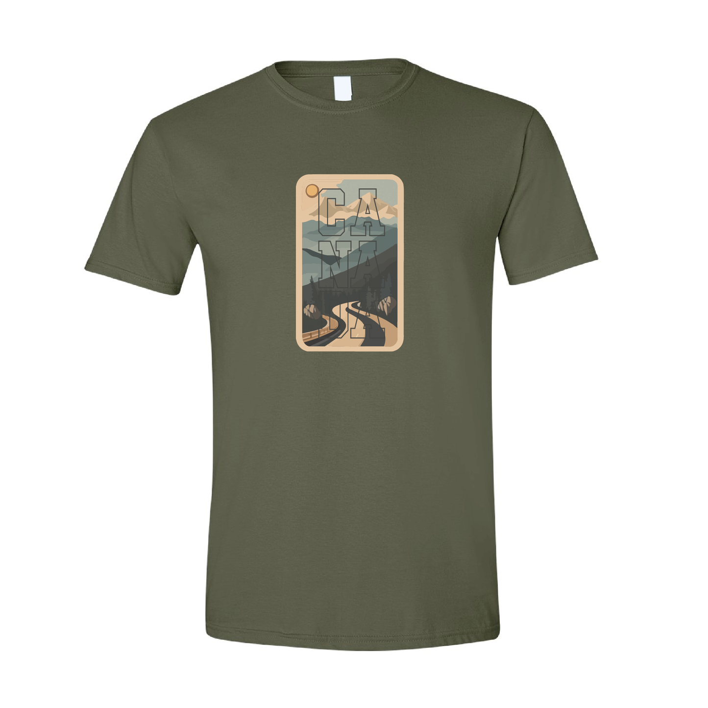 Canada Road Graphic T-shirt | 20 Colors