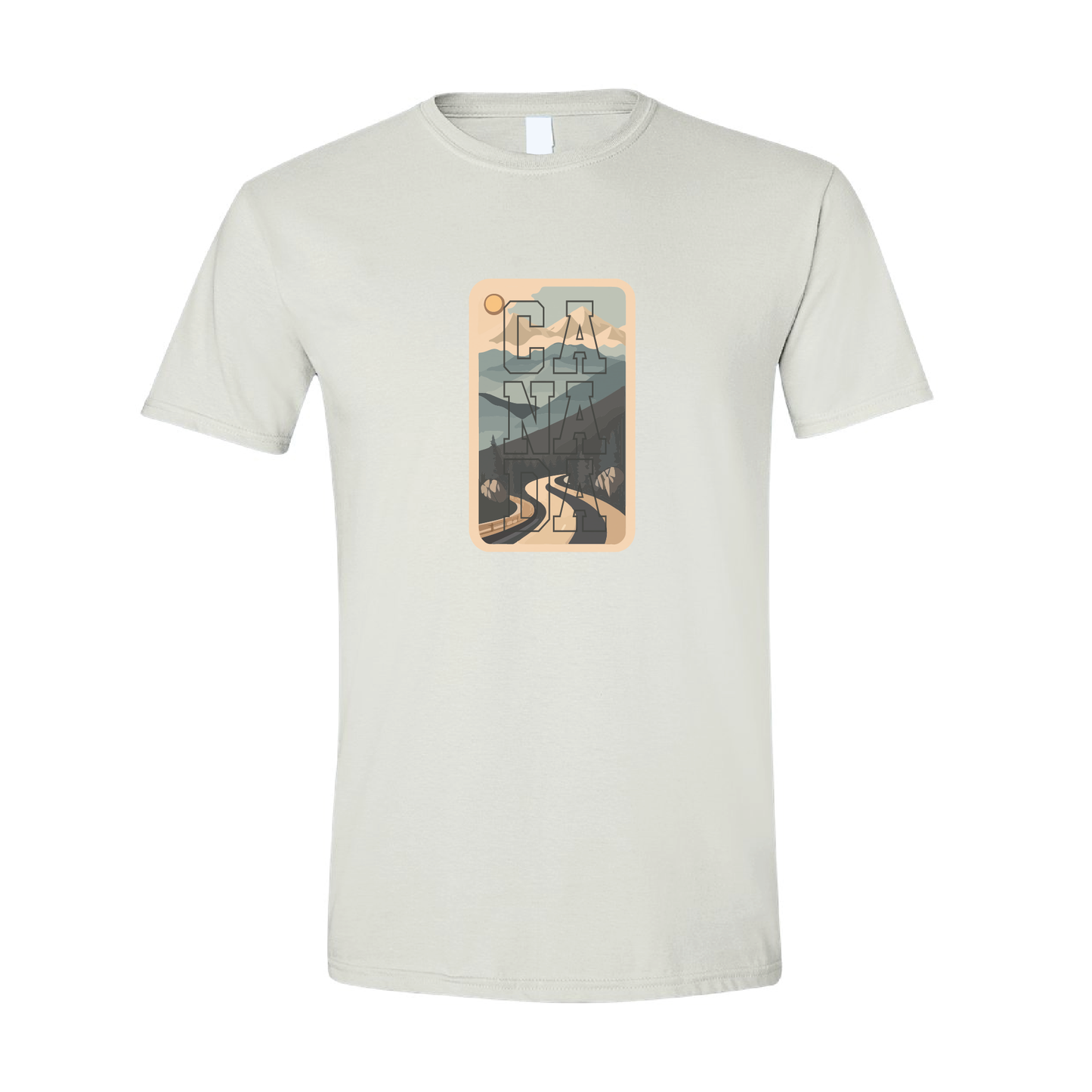 Canada Road Graphic T-shirt | 20 Colors