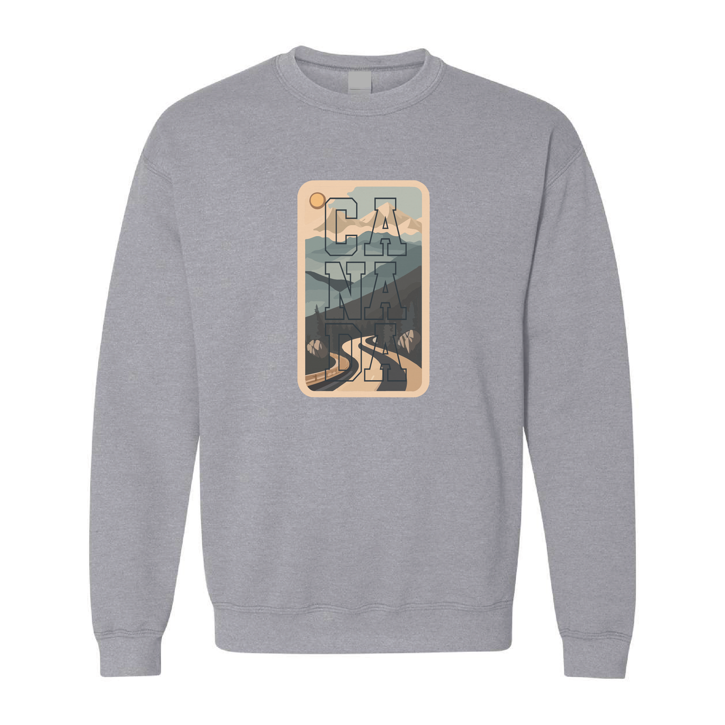 Canada Graphic Crewneck Sweatshirt | 20 Colors