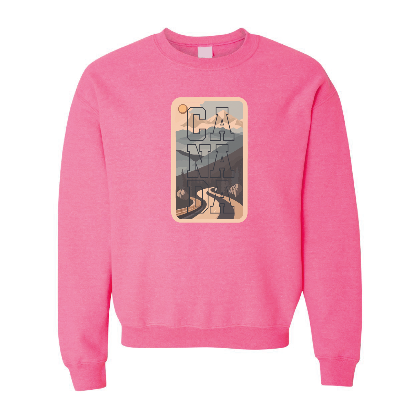 Canada Graphic Crewneck Sweatshirt | 20 Colors