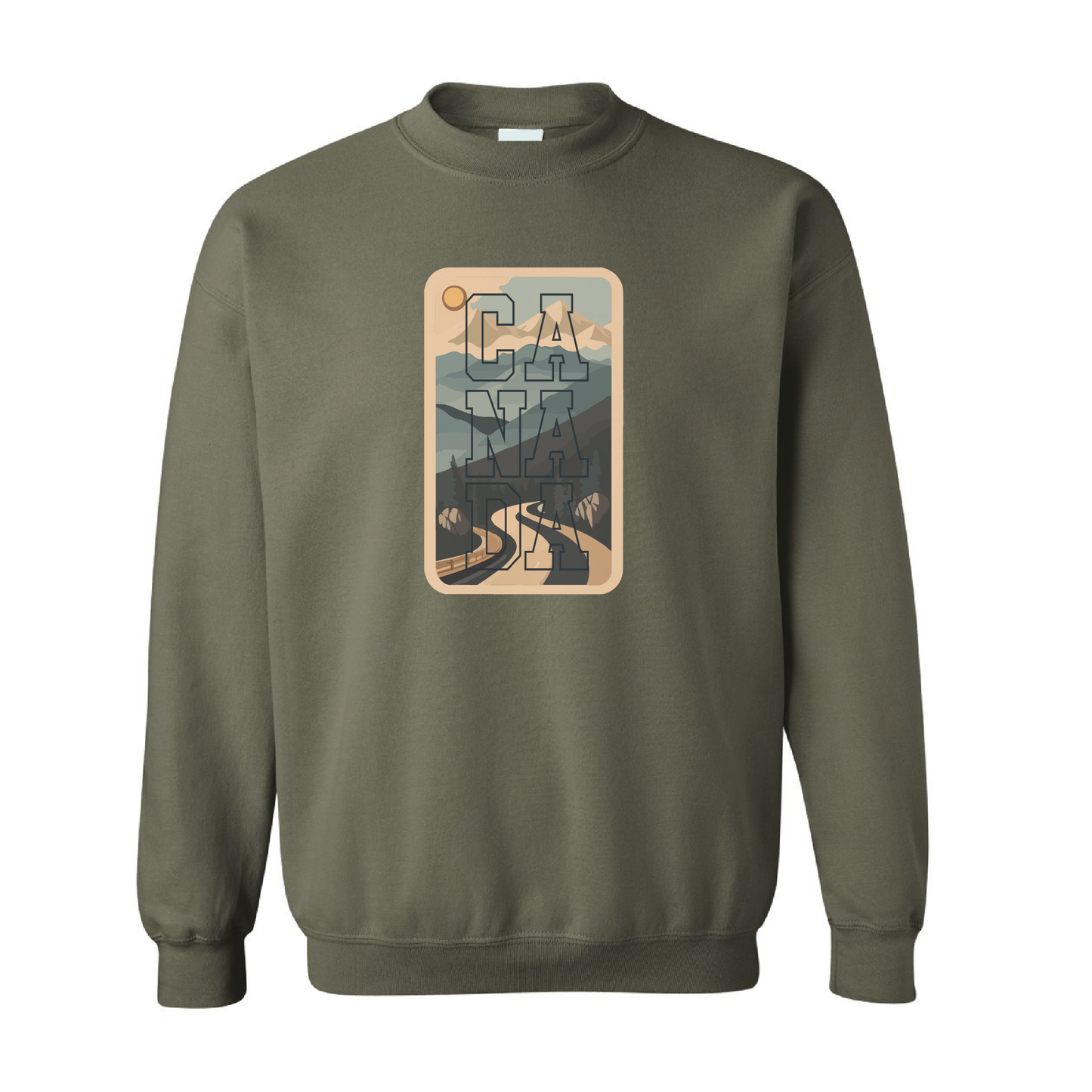 Canada Graphic Crewneck Sweatshirt | 20 Colors