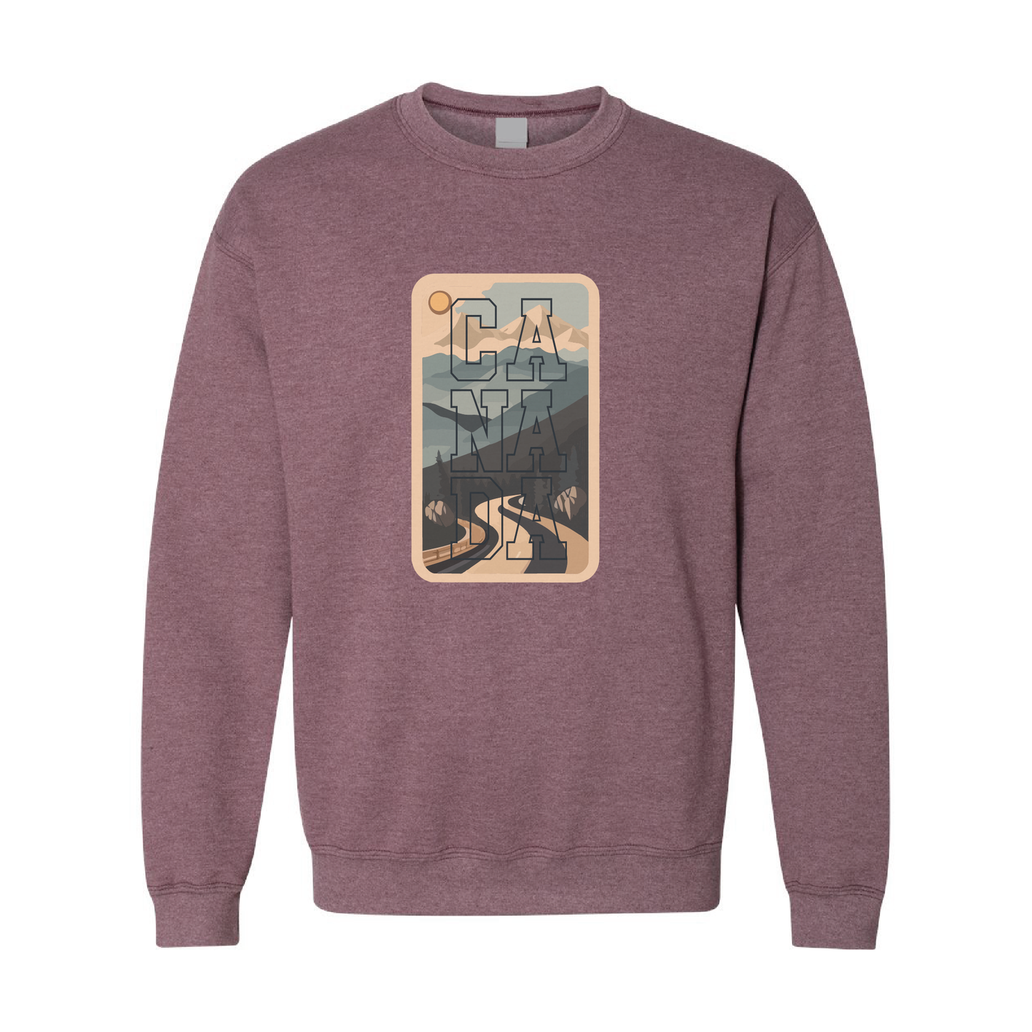 Canada Graphic Crewneck Sweatshirt | 20 Colors