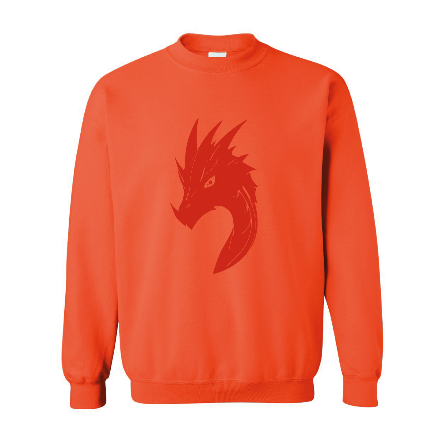 Dragon Shadow Tone-On-Tone Crewneck Sweatshirt – Available in 20 Colors