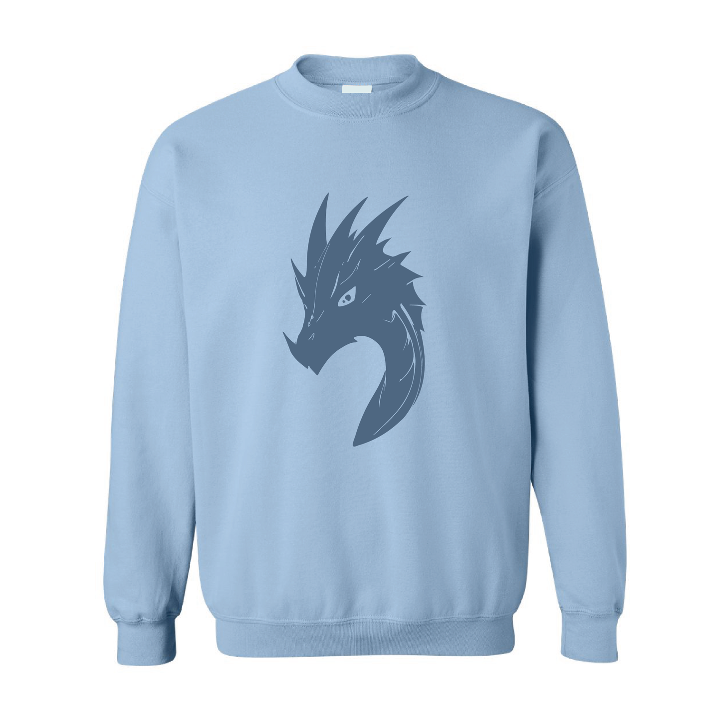 Dragon Shadow Tone-On-Tone Crewneck Sweatshirt – Available in 20 Colors