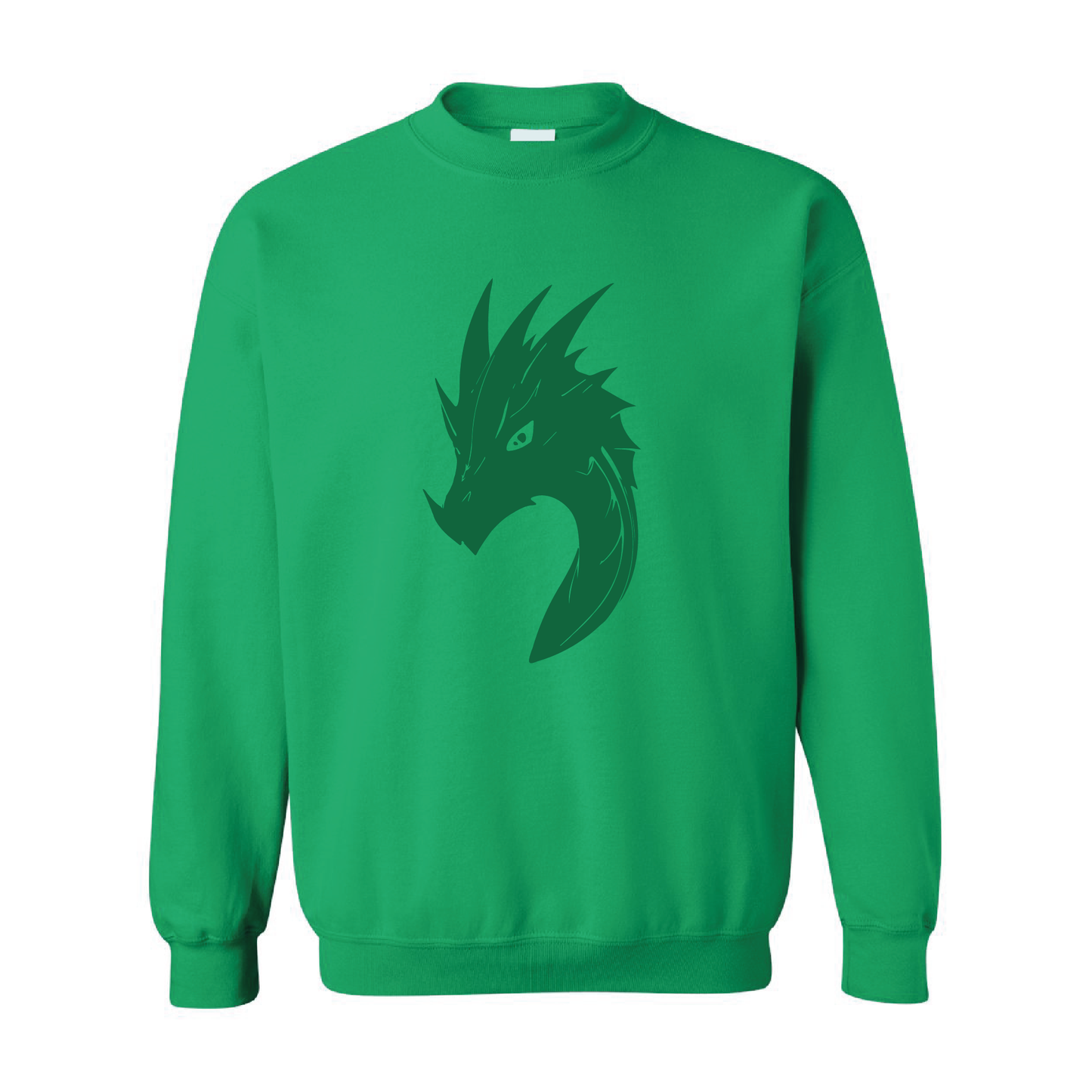 Dragon Shadow Tone-On-Tone Crewneck Sweatshirt – Available in 20 Colors