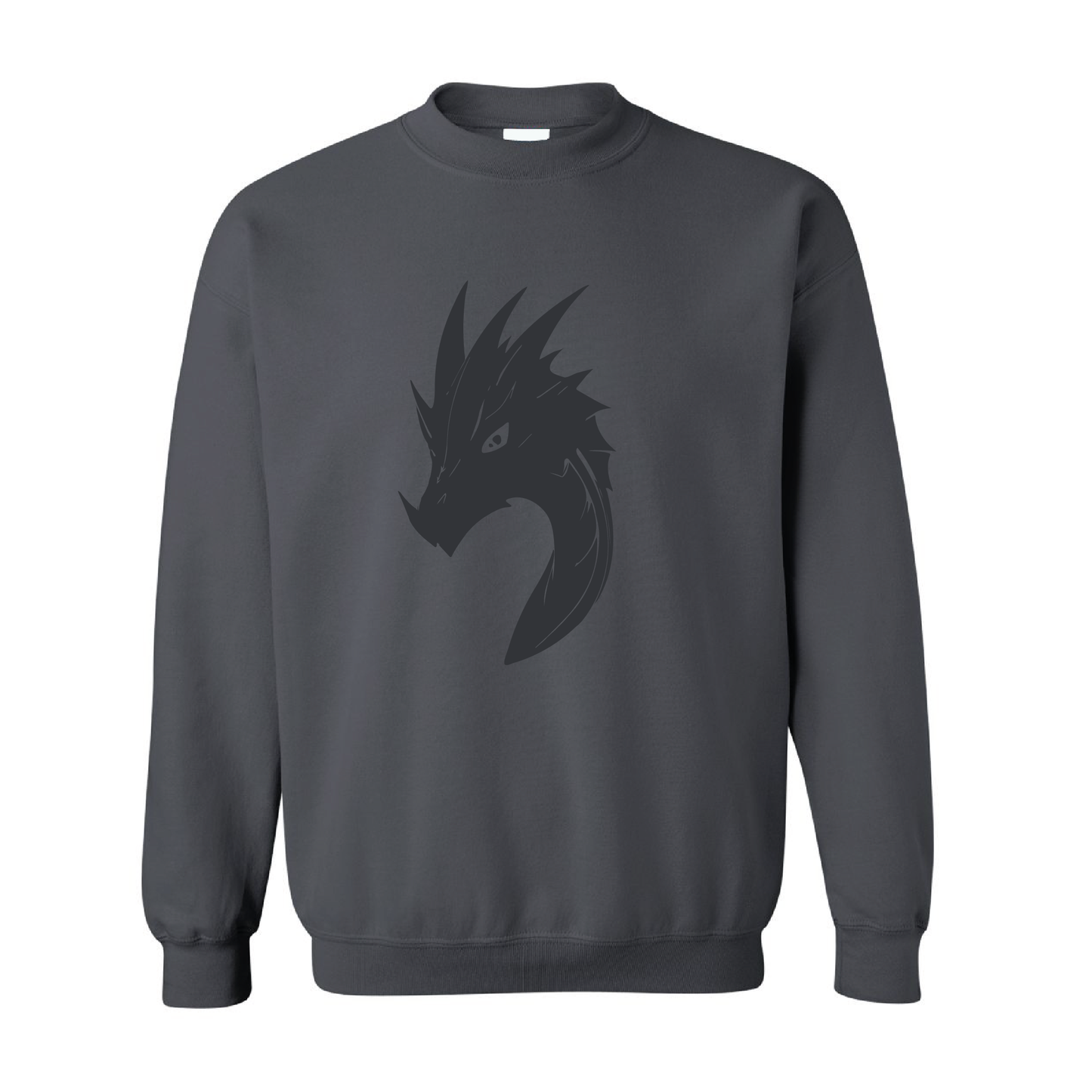 Dragon Shadow Tone-On-Tone Crewneck Sweatshirt – Available in 20 Colors