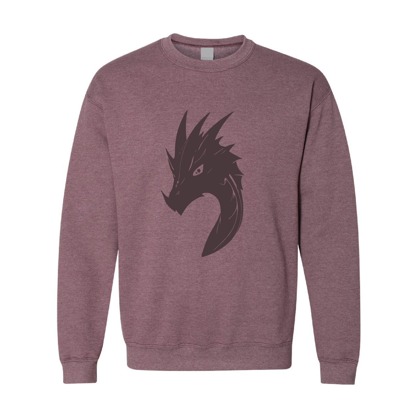 Dragon Shadow Tone-On-Tone Crewneck Sweatshirt – Available in 20 Colors