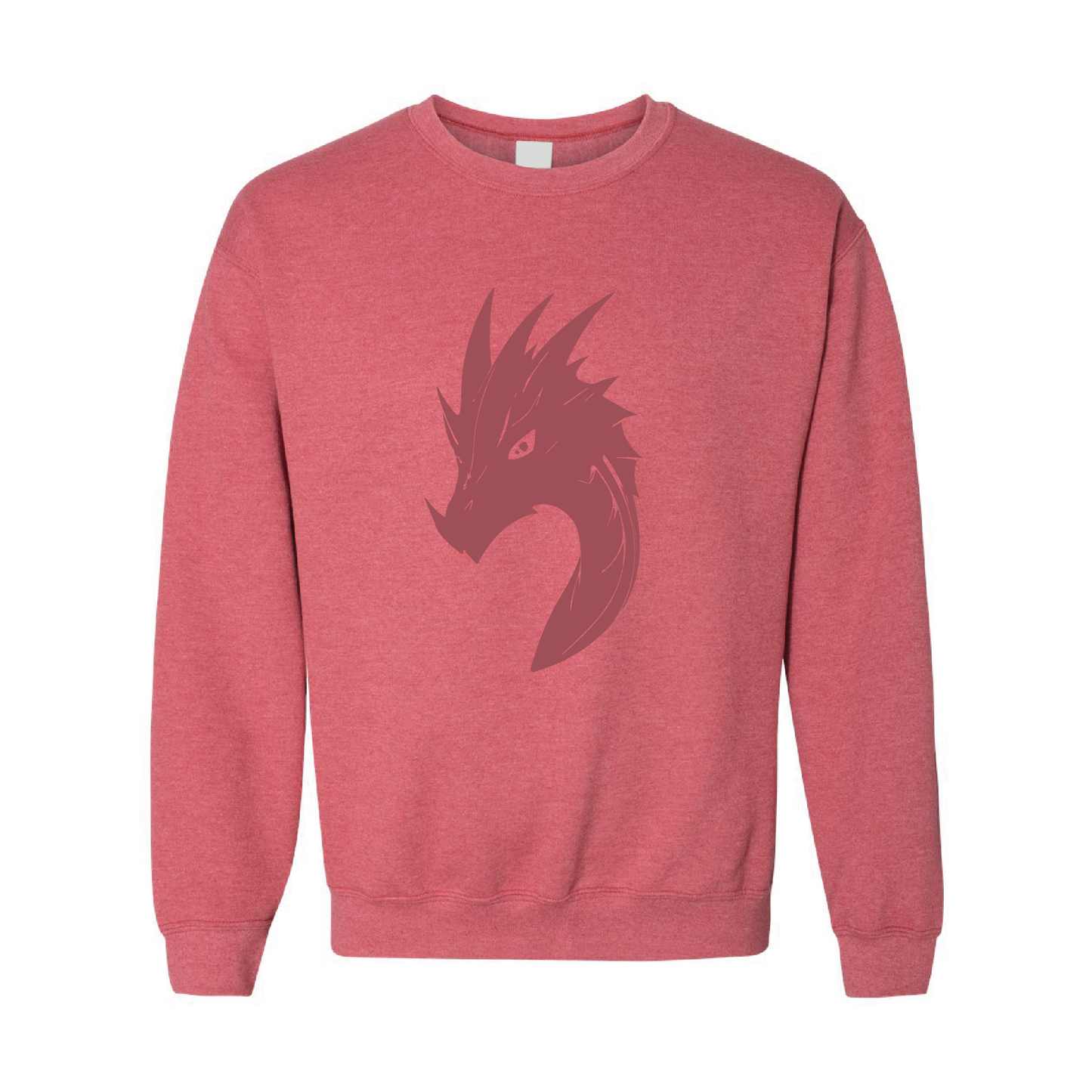 Dragon Shadow Tone-On-Tone Crewneck Sweatshirt – Available in 20 Colors