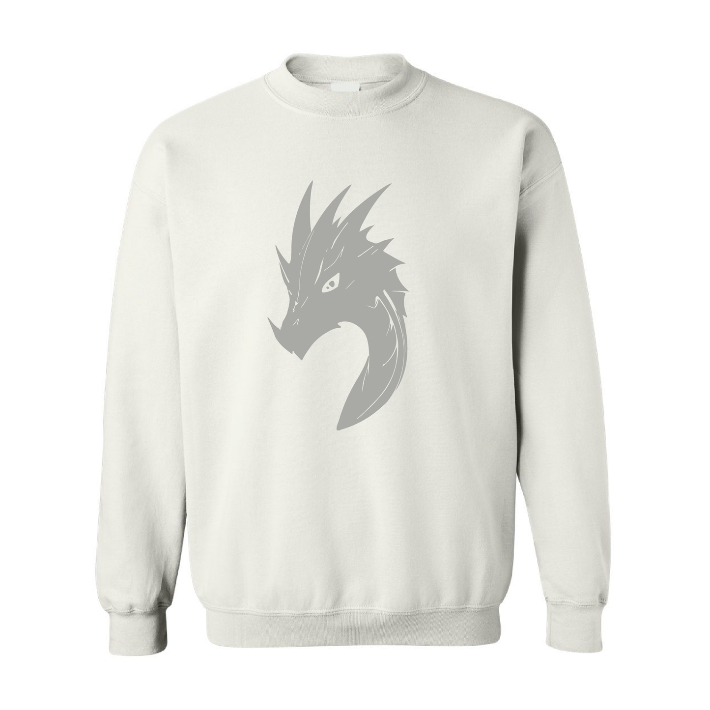 Dragon Shadow Tone-On-Tone Crewneck Sweatshirt – Available in 20 Colors