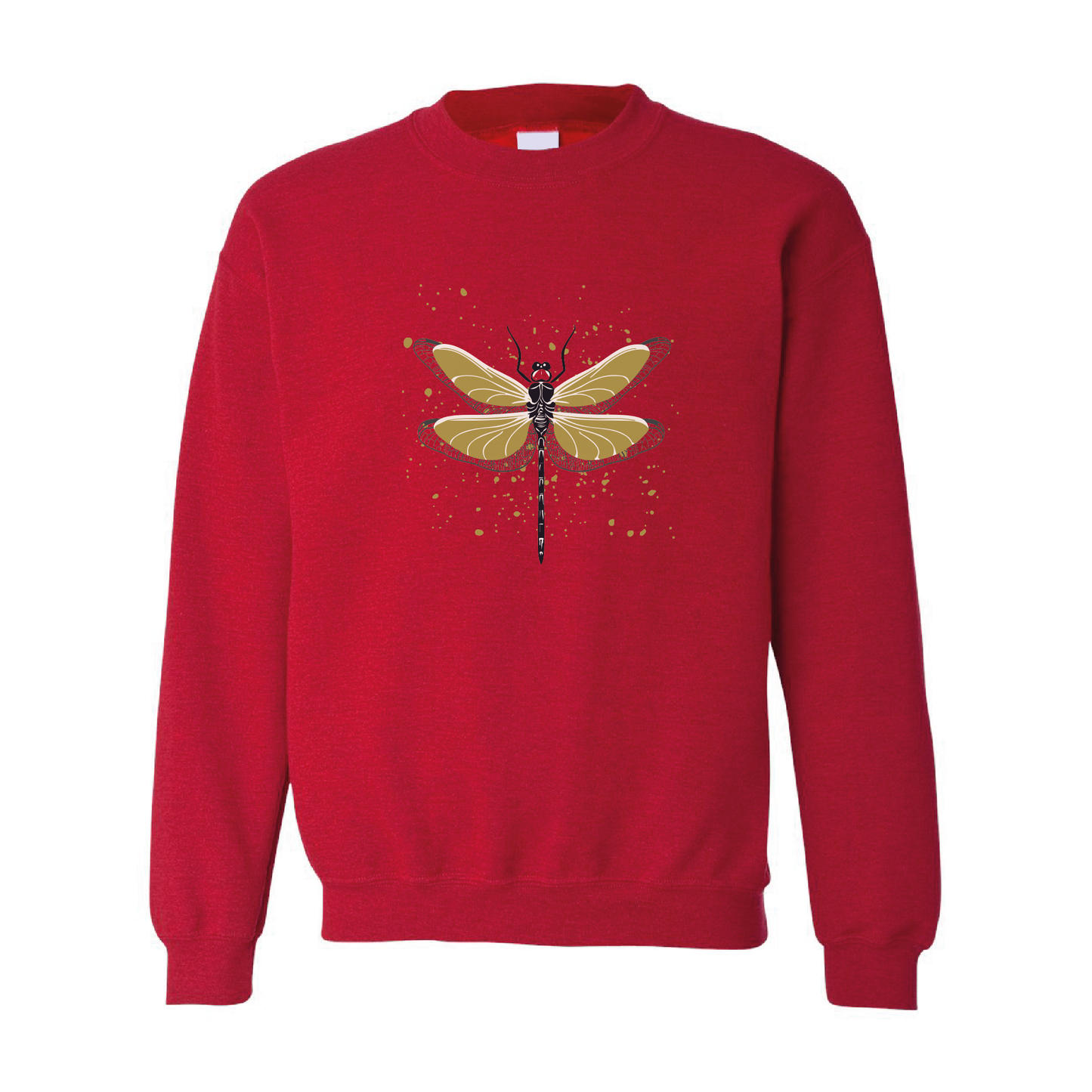 Dragonfly Graphic | Crewneck Sweatshirt | 20 Colors