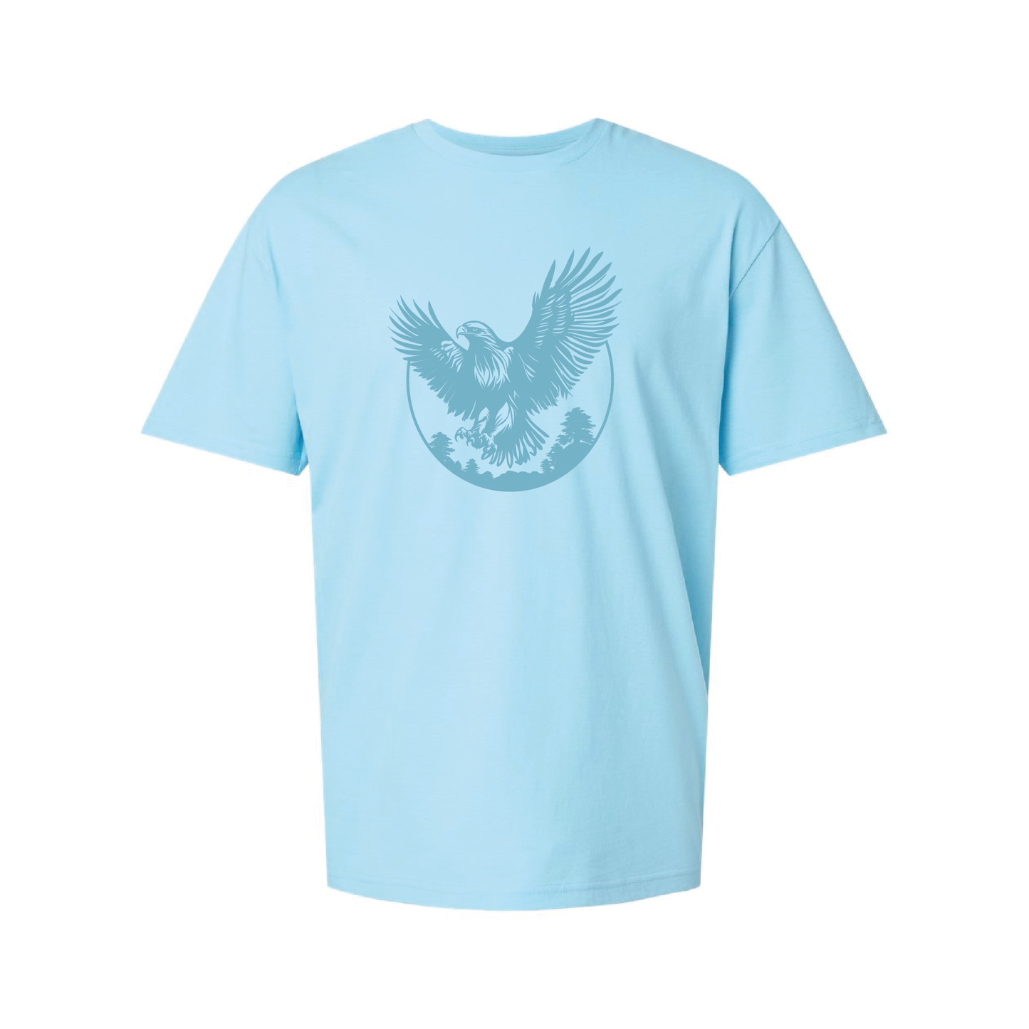 Eagle Mountain Graphic | Tone-On-Tone T-shirt | 20 Colors