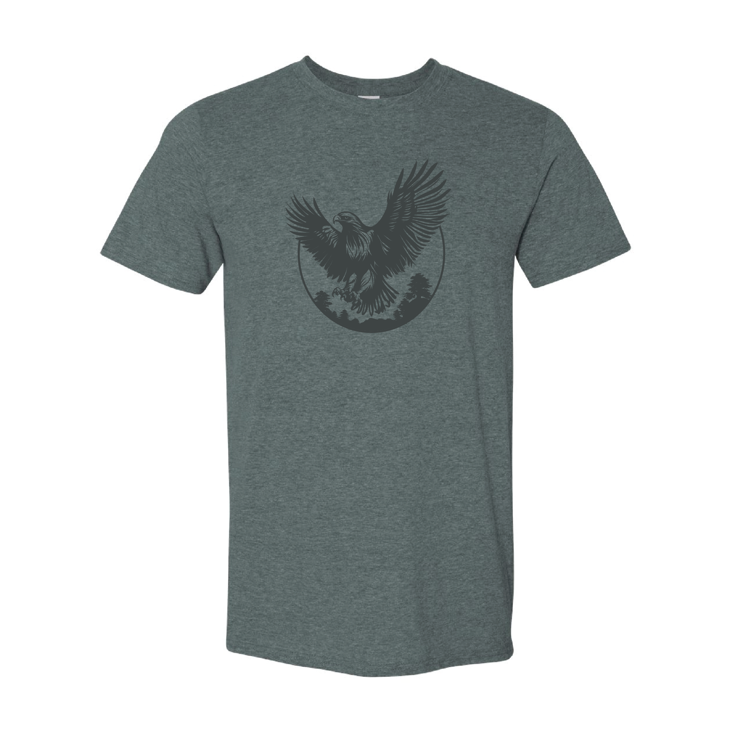 Eagle Mountain Graphic | Tone-On-Tone T-shirt | 20 Colors