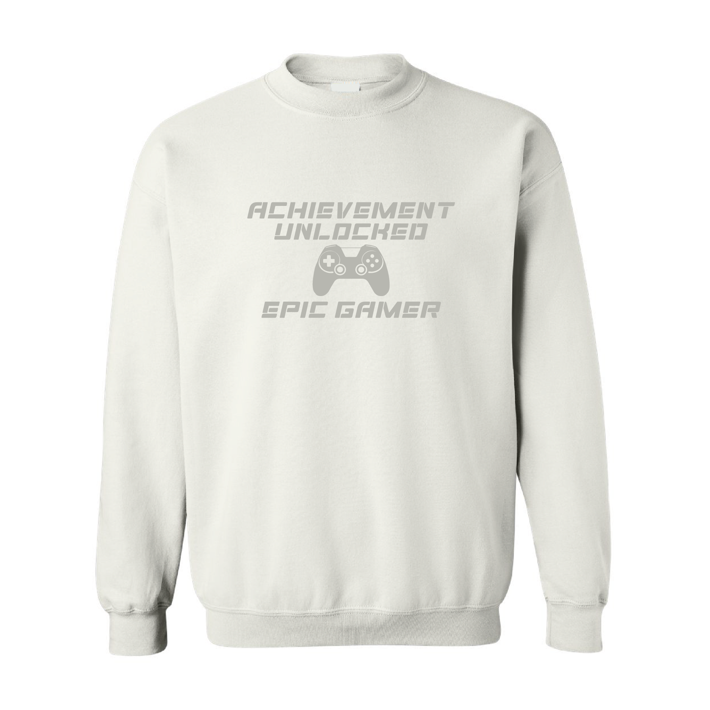 Epic Gamer Graphic | Tone-On-Tone Crewneck Sweatshirt | 20 Colors