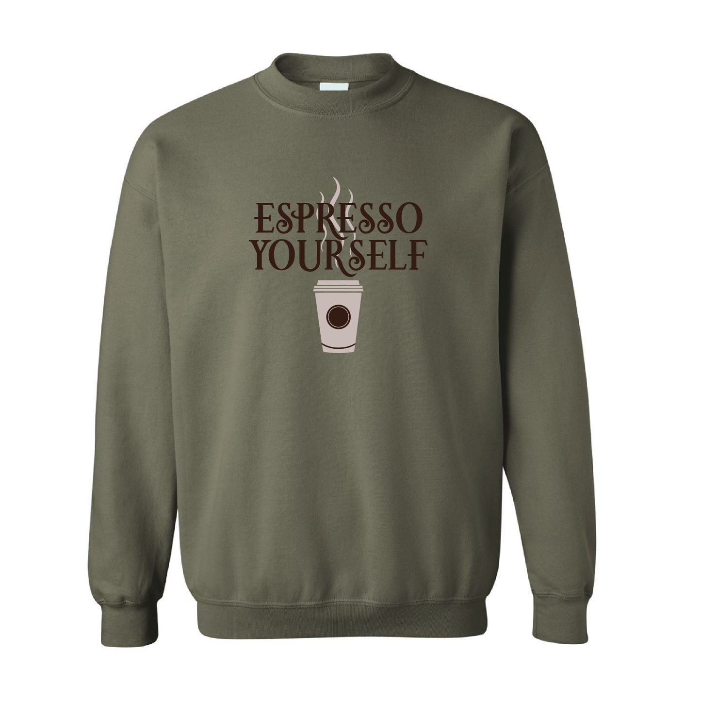 Espresso Yourself Graphic | Crewneck Sweatshirt | 20 Colors