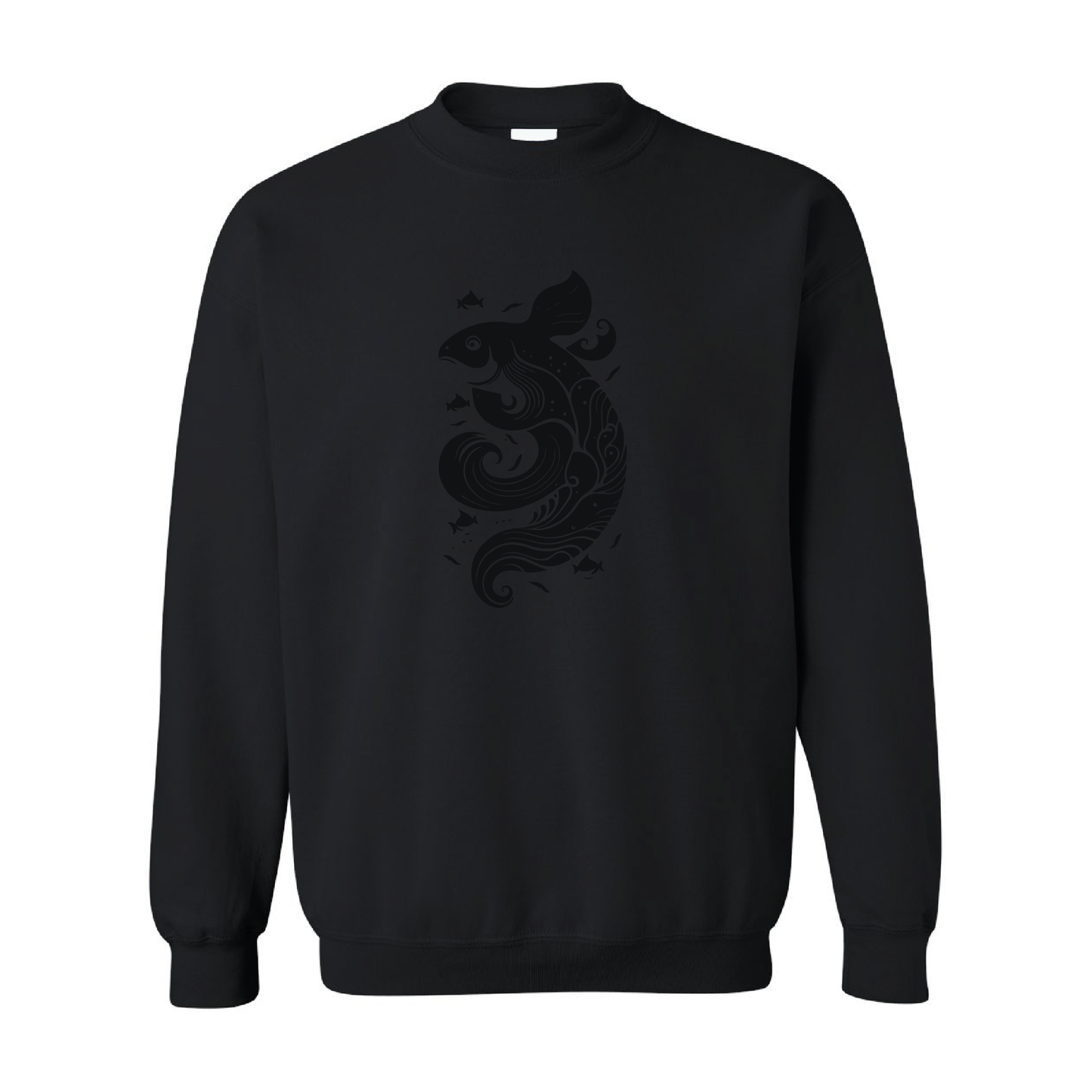 Ocean Spirit | Tone-On-Tone Crewneck Sweatshirt | 20 Colors