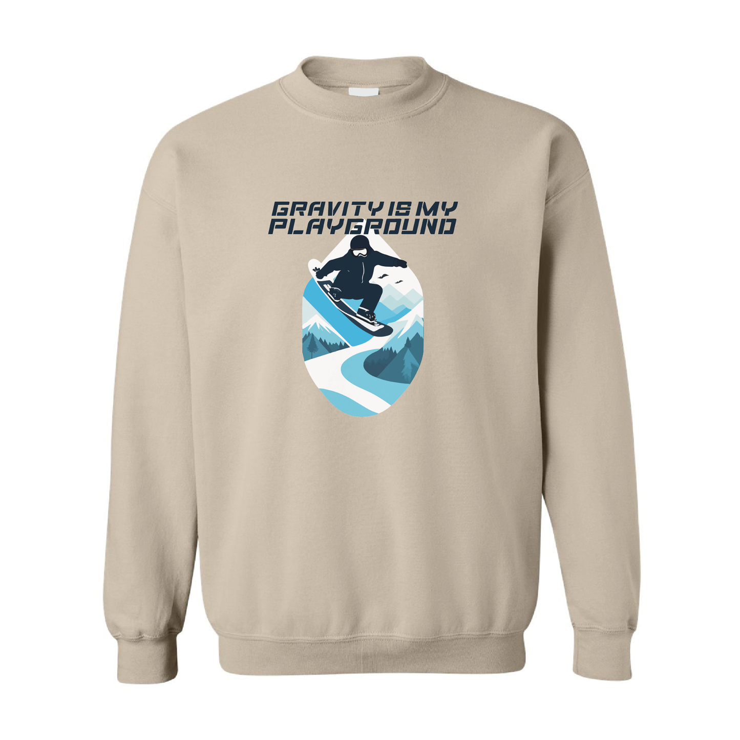 Gravity is My Playground Crewneck Sweatshirt | 20 Colors