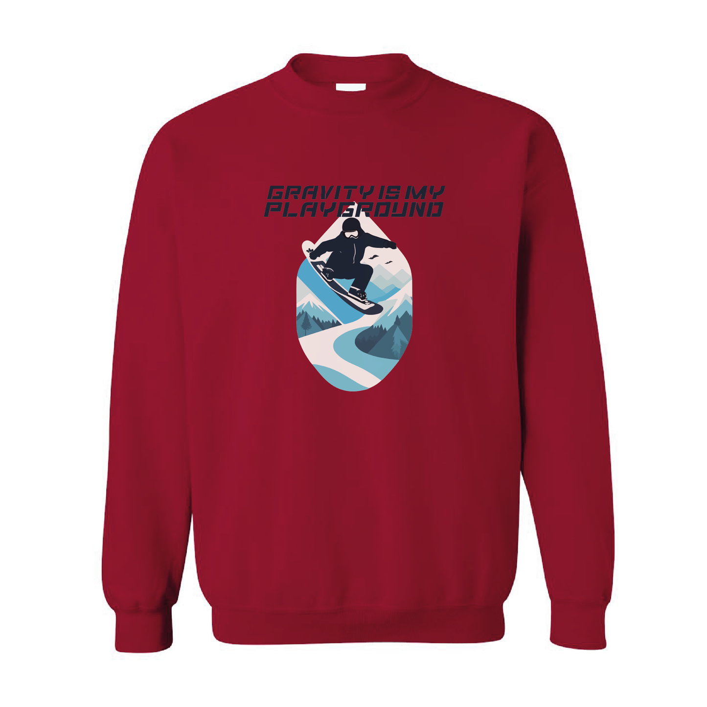 Gravity is My Playground Crewneck Sweatshirt | 20 Colors