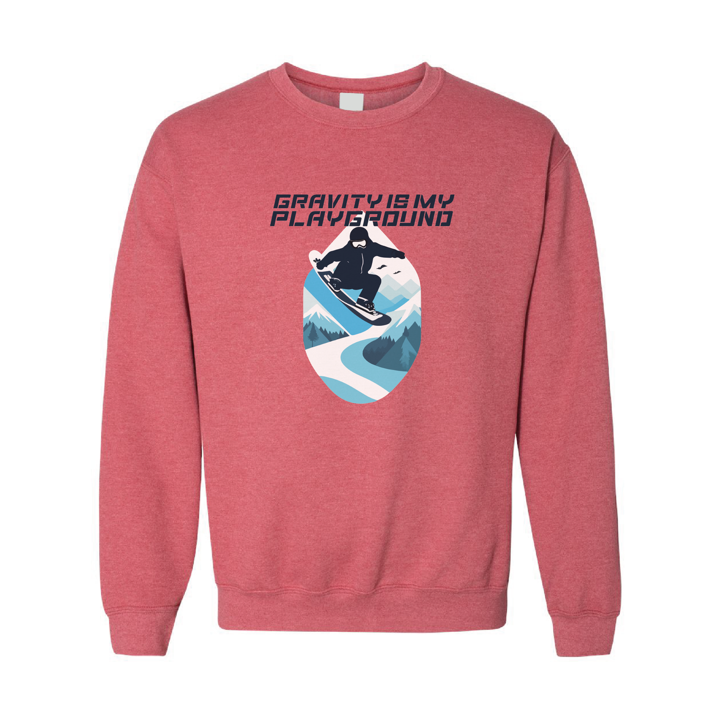 Gravity is My Playground Crewneck Sweatshirt | 20 Colors